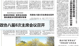樂山日?qǐng)?bào)3月23日?qǐng)?bào)道：《推動(dòng)“做鋼鐵”向“做材料”轉(zhuǎn)變，德勝釩鈦——轉(zhuǎn)型升級(jí)邁向高端》